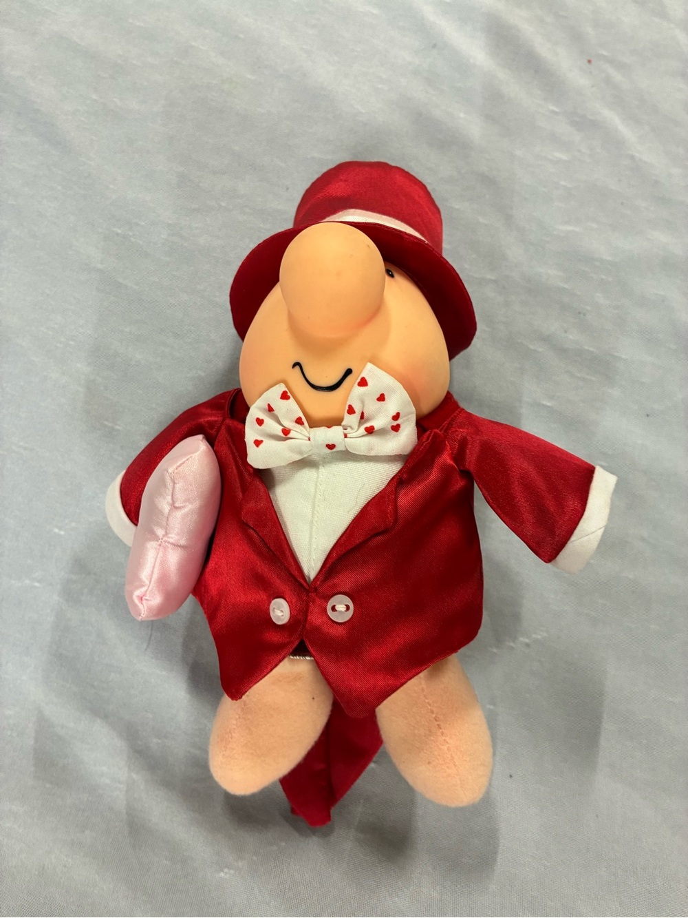 Vintage Plush ZIGGY Valentines Day Outfit with I Love You! Heart 7”